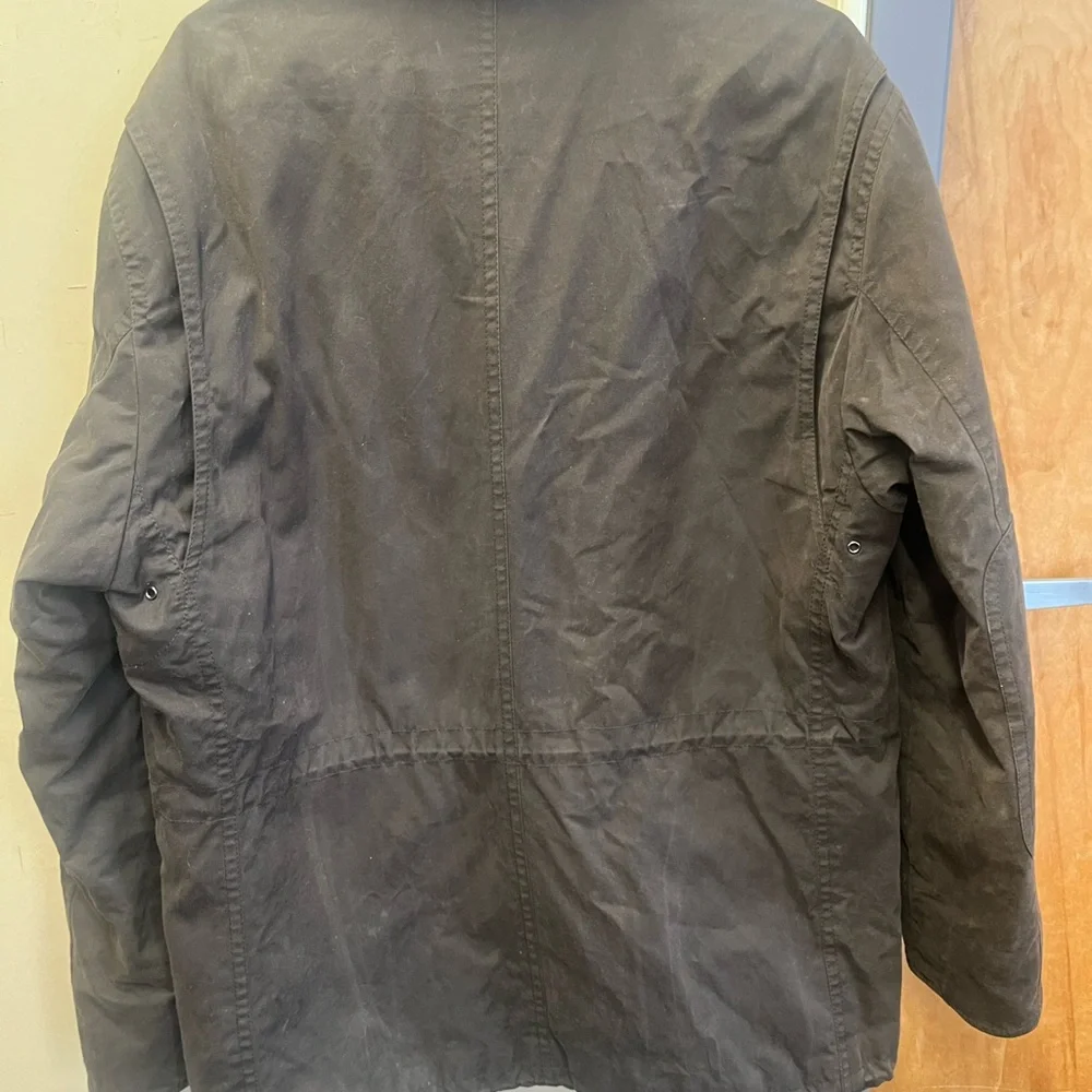 Ermenegildo Zegna vintage Brown Military Field Jacket with Quilted Liner - Picture 15 of 16